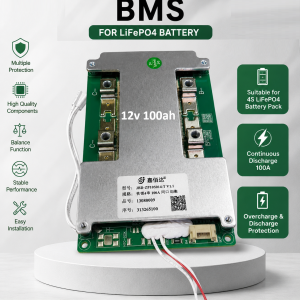 JBD 12v 100a BMS for Lifepo4 Battery.